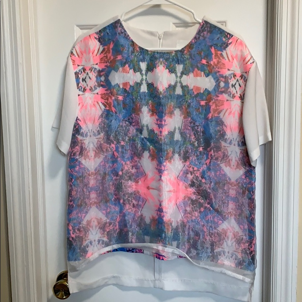 Korean style blouse! Oversized fit, size M!